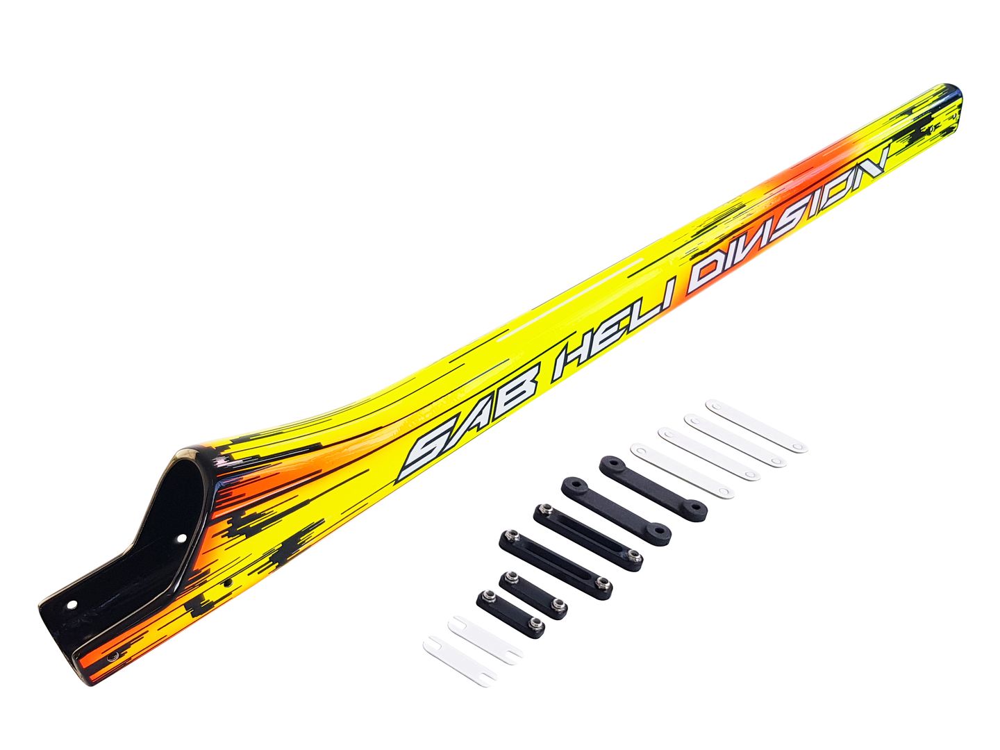CF Tail Boom Yellow - ilGoblin Pro 420