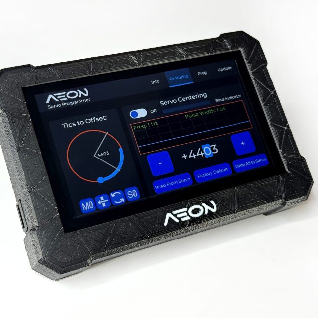 AeonRC Cloud-Connected Multi-Protocol Servo Programmer