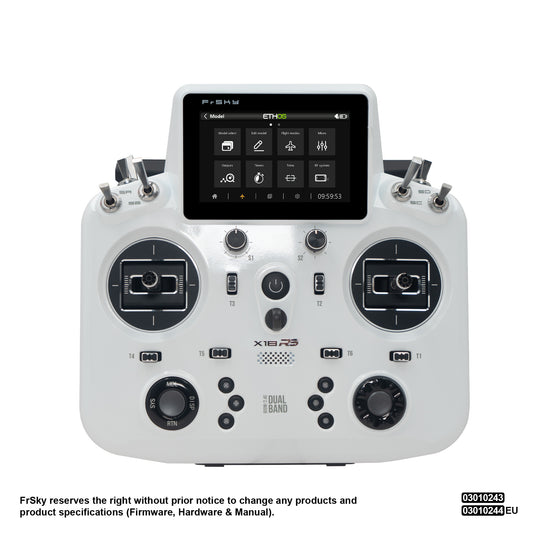 FrSky Tandem X18RS 900MHz/2.4GHz Dual Band 24-Channel Transmitter