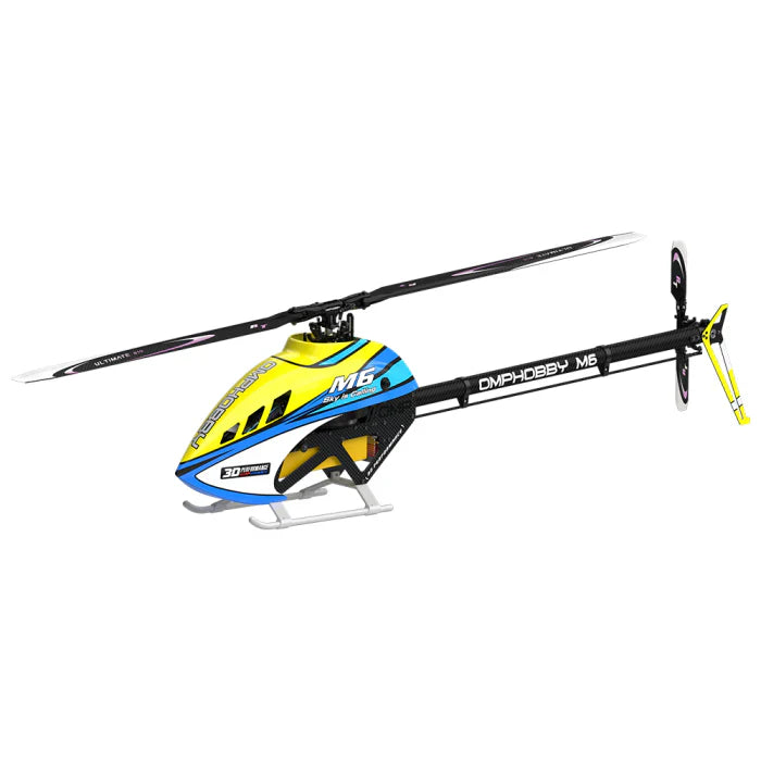 OMP Hobby M6 RC Helicopter Kit (with RotorTech main and tail blades)