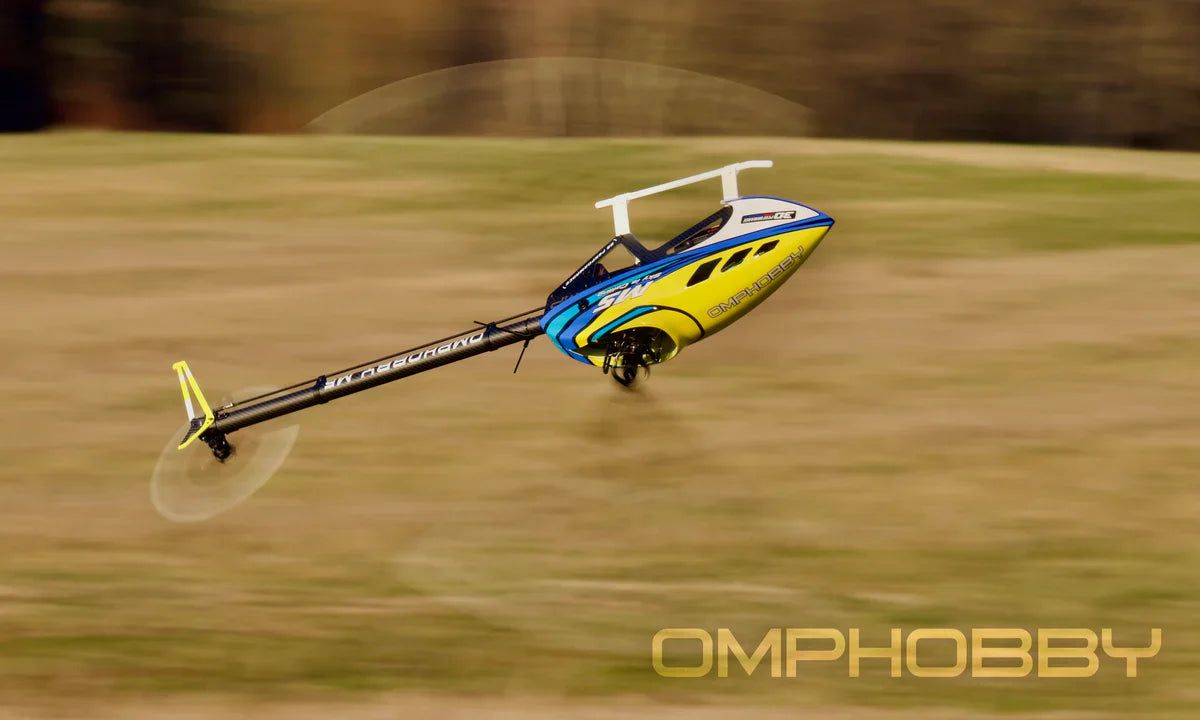 OMP Hobby M5 RC Helicopter Kit (with RotorTech main and tail blades)