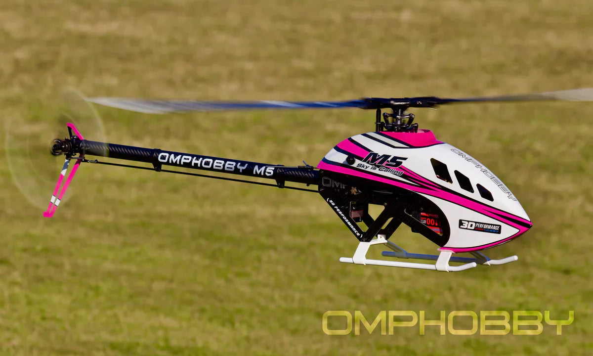 OMP Hobby M5 RC Helicopter Kit (with RotorTech main and tail blades)