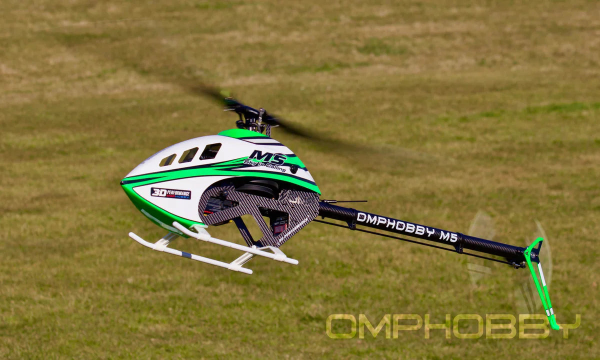 OMP Hobby M5 RC Helicopter Kit (with RotorTech main and tail blades)