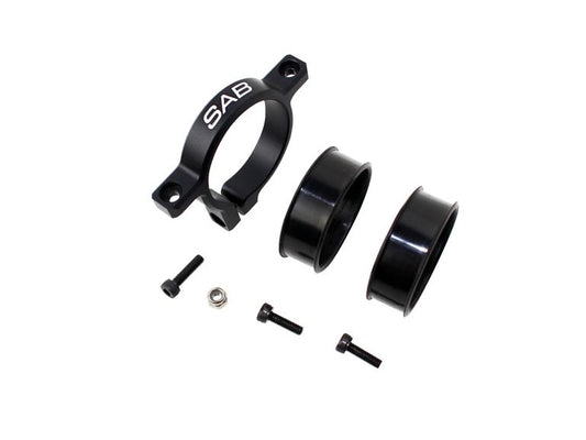 Aluminum Rear Boom Clamp - Raw Nitro/Piuma