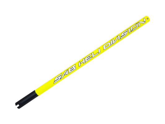 25mm Aluminum Tail Boom Yellow - Raw 500