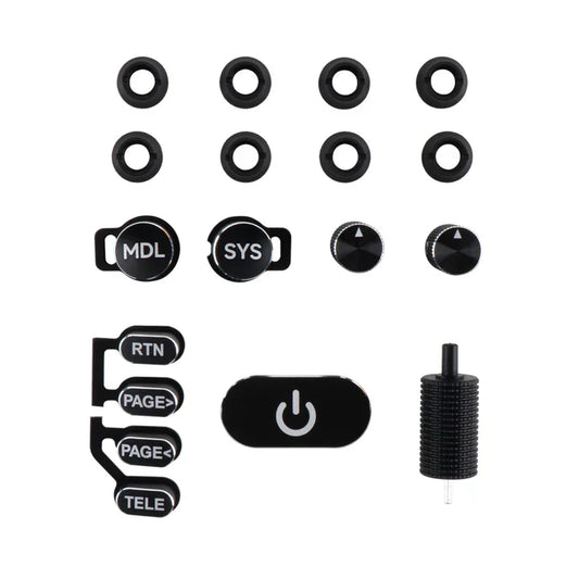 TX16S MK3 CNC Anodized Aluminium Switch Set - Black