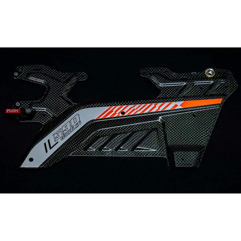 SAB ilGoblin PRO 590 Orange (with main and tail blades)