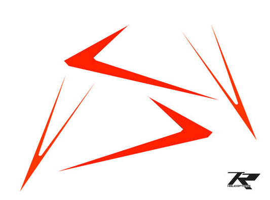 Sticker Tron 5.8 orange