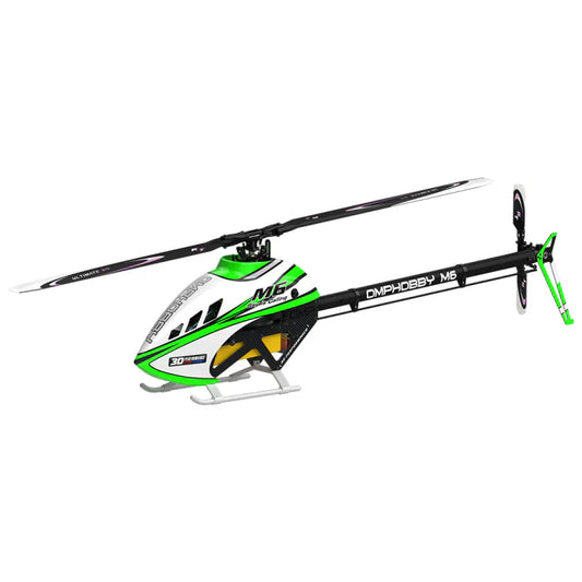 OMP Hobby M6 RC Helicopter Kit (with RotorTech main and tail blades)