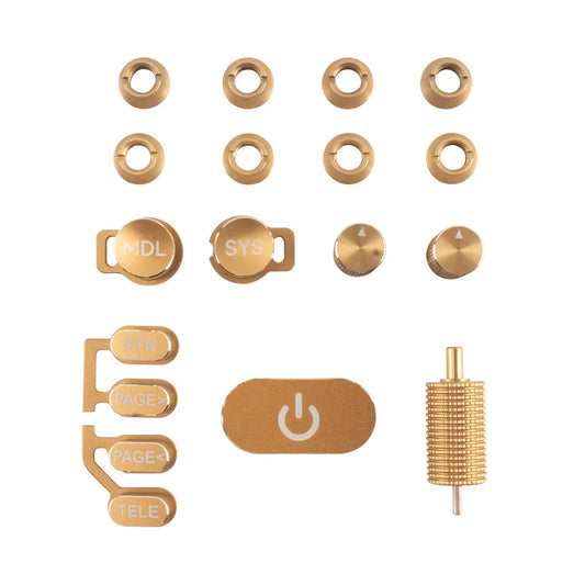 TX16S MK3 CNC Anodized Aluminium Switch Set - Gold